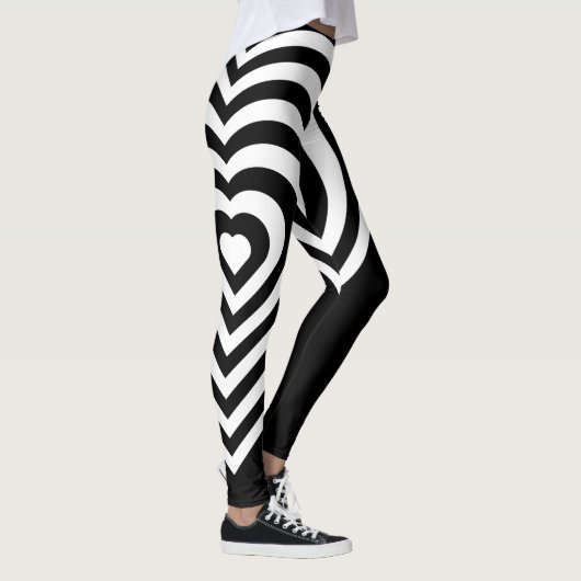 Leggings Guêtres de coeur (Droite)