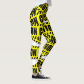 Leggings Guêtres de conception de bande de précaution (Droite)