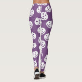 Leggings Guêtres de confettis de Jack O'Lantern (Dos)