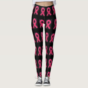 Leggings Guêtres de conscience de cancer du sein