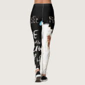 Leggings Guêtres de contrôle de la vie (Dos)