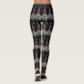 Leggings Guêtres de coq (Dos)