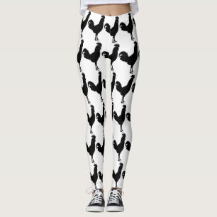 Leggings Guêtres de coq/poulet