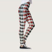 Leggings Guêtres de costume de carte de jeu (Droite)