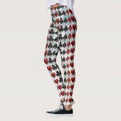 Leggings Guêtres de costume de carte de jeu (Gauche)