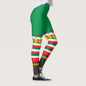 Leggings Guêtres de costume d'Elf de Noël de tintements du (Droite)
