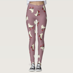 Leggings Guêtres de coutume de motif de patins de rouleau