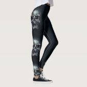 Leggings Guêtres de crâne (Droite)