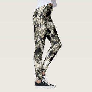 Leggings Guêtres de crânes