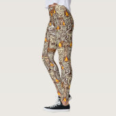 Leggings Guêtres de créatures de bougie (Gauche)