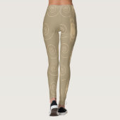 Leggings guêtres de cuivre (Dos)