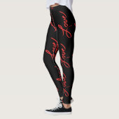 Leggings Guêtres de danse d'amour (Gauche)