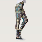 Leggings Guêtres de Día de Muertos (jour des morts) (Droite)