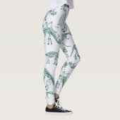 Leggings Guêtres de dinosaure (Droite)