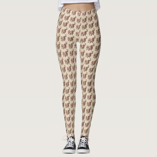 Leggings Guêtres de Dookside de furet (Devant)