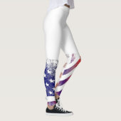 Leggings Guêtres de drapeau américain (Droite)