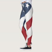Leggings Guêtres de drapeau américain (Gauche)