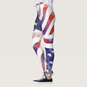 Leggings Guêtres de drapeau américain des Etats-Unis (Gauche)