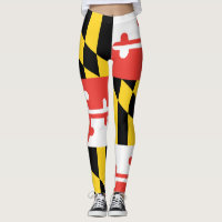 Guêtres de drapeau du Maryland