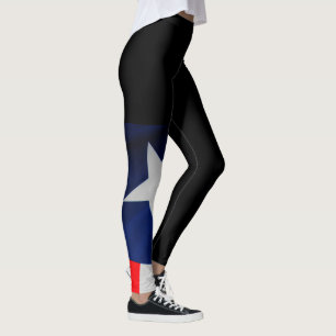 Leggings Guêtres de drapeau du Texas