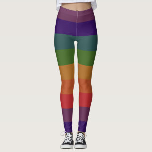 Leggings Guêtres de fierté d'arc-en-ciel de style de "Frag"
