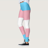 Leggings Guêtres de fierté de transsexuel (Gauche)