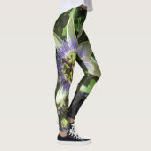 Leggings Guêtres de fleur de passion (Droite)