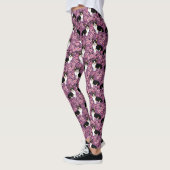 Leggings Guêtres de fleurs de cerisier de corgi de (Gauche)