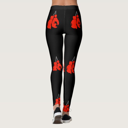Leggings Guêtres de gant de boxe (Dos)