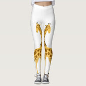 Leggings Guêtres de girafe (Devant)