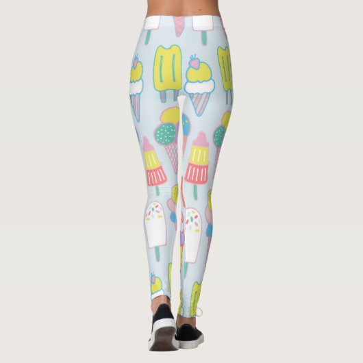 Leggings Guêtres de glace (Dos)