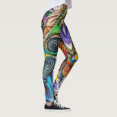 Leggings Guêtres de graffiti (Droite)