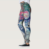 Leggings Guêtres de graffiti (Gauche)