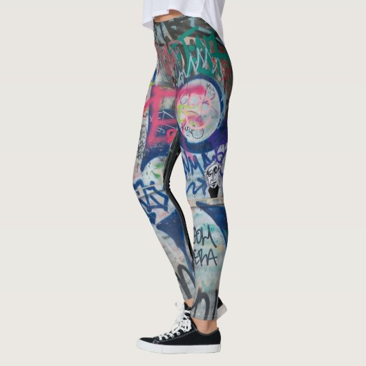 Leggings Guêtres de graffiti (Gauche)
