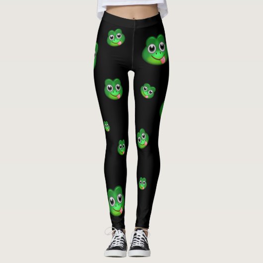 Leggings Guêtres de grenouille (Devant)