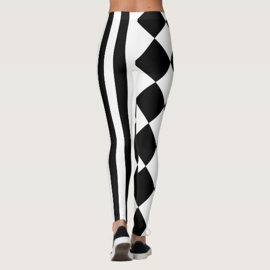Leggings Guêtres de harlequin (Dos)