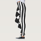 Leggings Guêtres de harlequin (Gauche)
