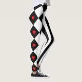 Leggings Guêtres de harlequin (Droite)