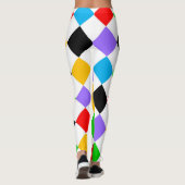 Leggings Guêtres de harlequin (Dos)