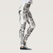 Leggings Guêtres de hibou (Droite)