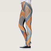 Leggings Guêtres de Jacquard de TaylordBlu (Gauche)