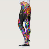 Leggings Guêtres de jardin de papillon de Boho (Gauche)