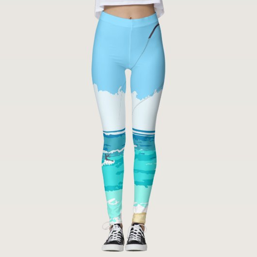 Leggings Guêtres de Kitesurf (Devant)
