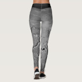 Leggings Guêtres de la surface lunaire | (Dos)