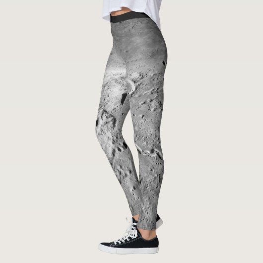 Leggings Guêtres de la surface lunaire | (Gauche)