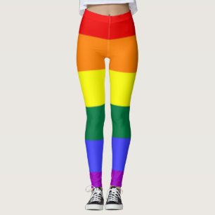 Leggings Guêtres de l'arc-en-ciel de TR-AA-Tan
