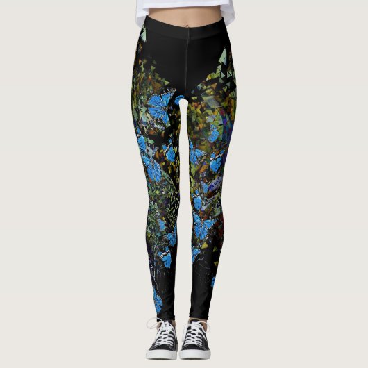 Leggings Guêtres de légume de friture de Stir (Devant)