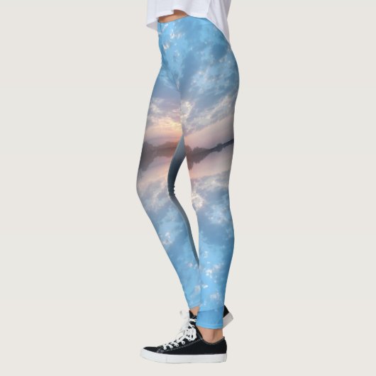 Leggings Guêtres de lever de soleil (Gauche)