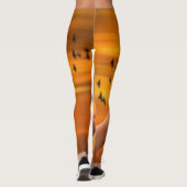 Leggings Guêtres de Liberté de pigeon (Dos)