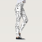 Leggings Guêtres de licorne (Droite)